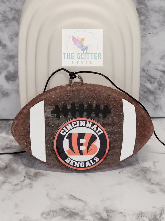 Bengals Football Freshie in Flannel Scent