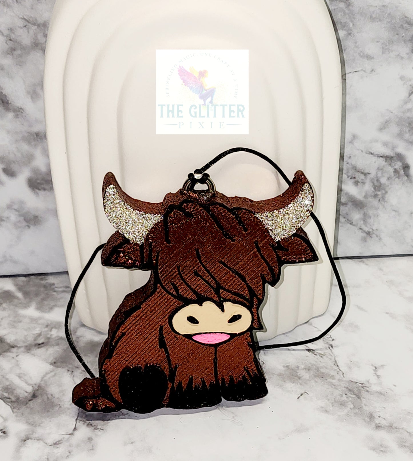 Highland Cow in Atomic Cherry Bomb Scent