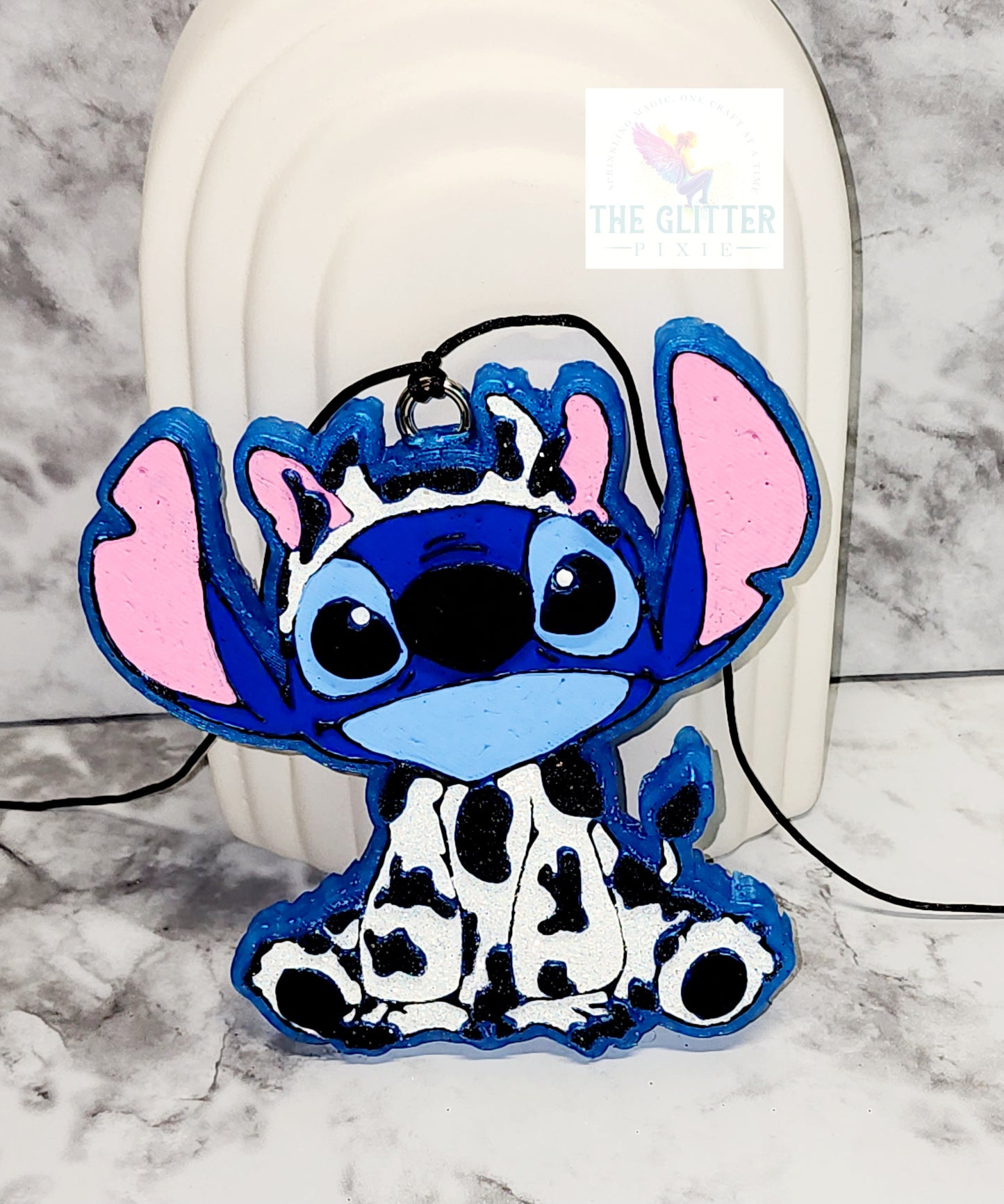 Stitch in Cow Costume in Welcome Home Scent